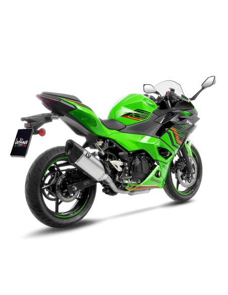Silencieux LEOVINCE SBK LV-14R titane - carbone - KAWASAKI 400 NINJA - 400 Z 2018 - 2023 / 500 NINJA- 500 Z / SE 2024 - 2025
