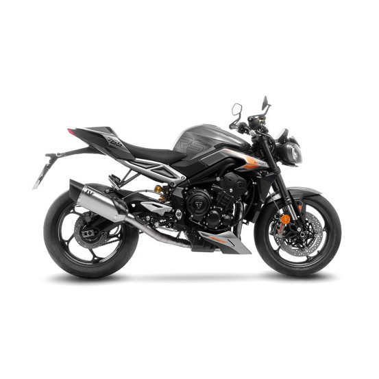 Ligne complète LEOVINCE SBK LV-14R titane - carbone - TRIUMPH 765 STREET TRIPLE R / RS / A2 2023 - 2024