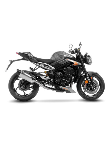Ligne complète LEOVINCE SBK LV-14R titane - carbone - TRIUMPH 765 STREET TRIPLE R / RS / A2 2023 - 2024