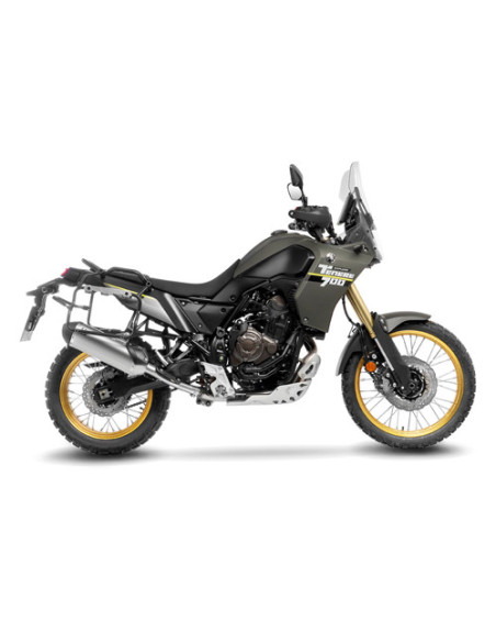 Silencieux LEOVINCE SBK LV-14 inox - carbone - YAMAHA 700 TENERE 2019 - 2025
