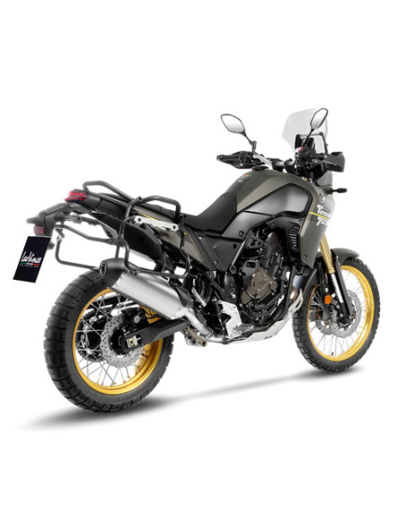 Silencieux LEOVINCE SBK LV-14 inox - carbone - YAMAHA 700 TENERE 2019 - 2025