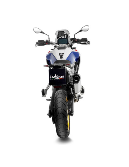 Silencieux LEOVINCE SBK LV-14 inox - carbone - BMW F 750 GS - F 850 GS 2018-2024 / F 800 GS - F 900 GS 2024-2025