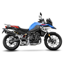 Silencieux LEOVINCE SBK LV-14 Black Edition inox - carbone - BMW F 750 GS - F 850 GS 2018-2024 / F 800 GS - F 900 GS 2024-2025