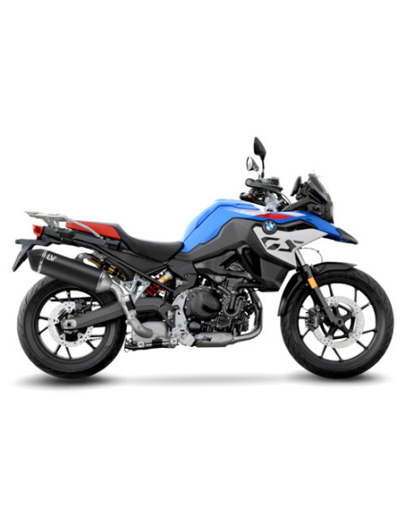 Silencieux LEOVINCE SBK LV-14 Black Edition inox - carbone - BMW F 750 GS - F 850 GS 2018-2024 / F 800 GS - F 900 GS 2024-2025