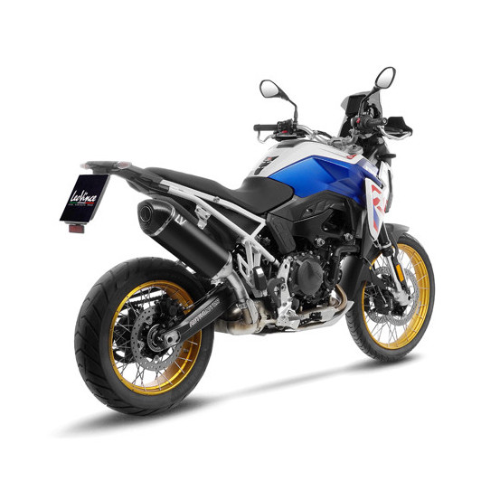 Silencieux LEOVINCE SBK LV-14 Black Edition inox - carbone - BMW F 750 GS - F 850 GS 2018-2024 / F 800 GS - F 900 GS 2024-2025