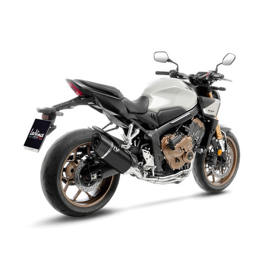 Ligne complète LEOVINCE SBK LV-14R Black Edition inox - carbone - HONDA 650 CB R Neo Sports Café / 650 CBR R 2019 - 2025