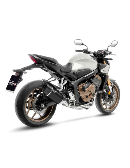 Ligne complète LEOVINCE SBK LV-14R Black Edition inox - carbone - HONDA 650 CB R Neo Sports Café / 650 CBR R 2019 - 2025