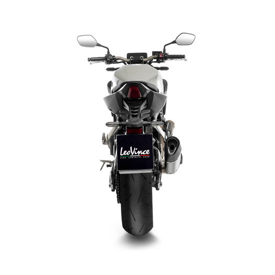 Ligne complète LEOVINCE SBK LV-14R titane - carbone - HONDA 650 CB R Neo Sports Café 2019 - 2025 - 650 CBR R 2019 - 2025