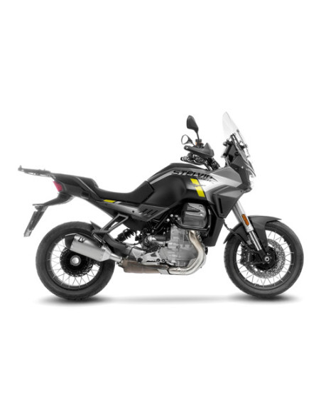 Silencieux LEOVINCE SBK LV-14 inox - carbone - MOTO GUZZI 1000 STELVIO 2024 - 2025