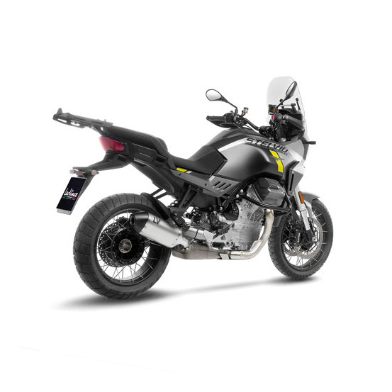 Silencieux LEOVINCE SBK LV-14 inox - carbone - MOTO GUZZI 1000 STELVIO 2024 - 2025