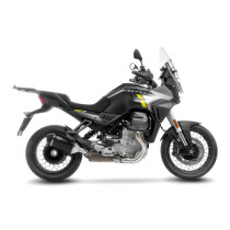 Silencieux LEOVINCE SBK LV-14 Black Edition inox - carbone - MOTO GUZZI 1000 STELVIO 2024 - 2025
