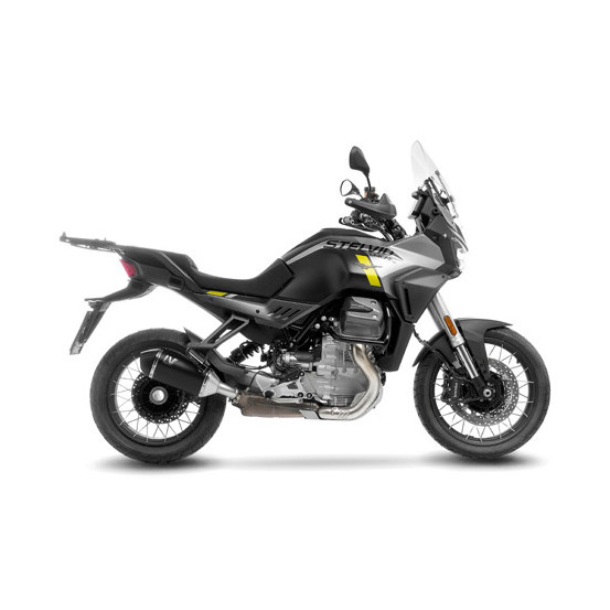Silencieux LEOVINCE SBK LV-14 Black Edition inox - carbone - MOTO GUZZI 1000 STELVIO 2024 - 2025