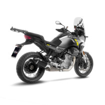 Silencieux LEOVINCE SBK LV-14 Black Edition inox - carbone - MOTO GUZZI 1000 STELVIO 2024 - 2025 2