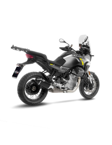 Silencieux LEOVINCE SBK LV-14 Black Edition inox - carbone - MOTO GUZZI 1000 STELVIO 2024 - 2025