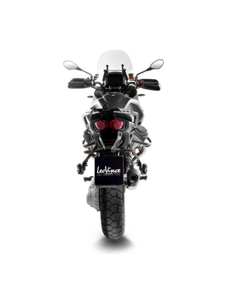 Silencieux LEOVINCE SBK LV-14 titane - carbone - MOTO GUZZI 1000 STELVIO 2024 - 2025
