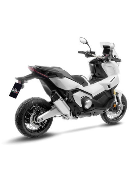Silencieux LEOVINCE SBK LV-14R inox - carbone - HONDA 750 X-ADV 2017 - 2025 - 750 FORZA 2021 - 2025