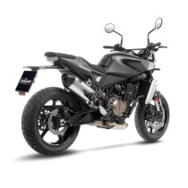 Silencieux LEOVINCE SBK LV-14 inox - carbone - HUSQVARNA 801 SVARTPILEN 2024 - 2025 2