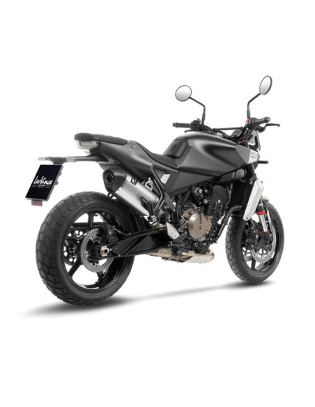 Silencieux LEOVINCE SBK LV-14 inox - carbone - HUSQVARNA 801 SVARTPILEN 2024 - 2025