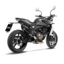 Silencieux LEOVINCE SBK LV-14 Black Edition inox - carbone - HUSQVARNA 801 SVARTPILEN 2024 - 2025 2