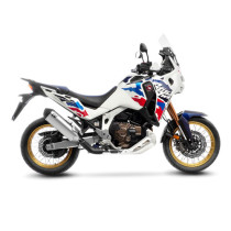 Silencieux LEOVINCE SBK LV-14 inox - carbone - HONDA 1100 CRF L AFRICA TWIN / ADVENTURE SPORT / DCT 2024 - 2025
