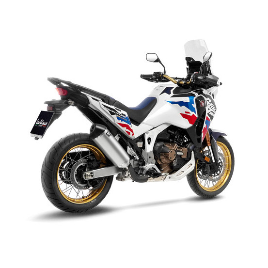 Silencieux LEOVINCE SBK LV-14 inox - carbone - HONDA 1100 CRF L AFRICA TWIN / ADVENTURE SPORT / DCT 2024 - 2025