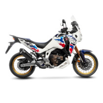 Silencieux LEOVINCE SBK LV-14 Black Edition inox - carbone - HONDA 1100 CRF L AFRICA TWIN / ADVENTURE SPORT / DCT 2024 - 2025
