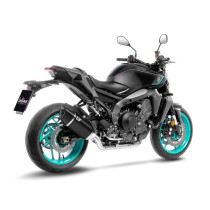 Ligne complète LEOVINCE SBK LV-14R BLACK inox - carbone - YAMAHA 900 MT-09 / SP 2021 - 2025 - 900 XSR / GP 2022 - 2025 2