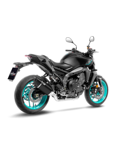 Ligne complète LEOVINCE SBK LV-14R BLACK inox - carbone - YAMAHA 900 MT-09 / SP 2021 - 2025 - 900 XSR / GP 2022 - 2025