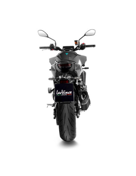 Ligne complète LEOVINCE SBK LV-14R BLACK inox - carbone - YAMAHA 900 MT-09 / SP 2021 - 2025 - 900 XSR / GP 2022 - 2025