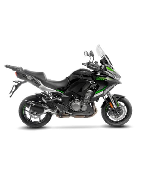 Silencieux LEOVINCE SBK LV-14R Black Edition inox - carbone - KAWASAKI 1000 VERSYS 2019 - 2024