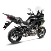 Silencieux LEOVINCE SBK LV-14R Black Edition inox - carbone - KAWASAKI 1000 VERSYS 2019 - 2024 2