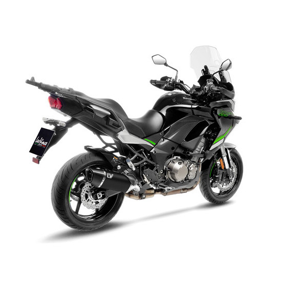 Silencieux LEOVINCE SBK LV-14R Black Edition inox - carbone - KAWASAKI 1000 VERSYS 2019 - 2024
