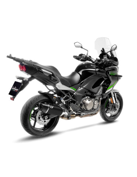 Silencieux LEOVINCE SBK LV-14R Black Edition inox - carbone - KAWASAKI 1000 VERSYS 2019 - 2024