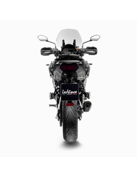 Silencieux LEOVINCE SBK LV-14R Black Edition inox - carbone - KAWASAKI 1000 VERSYS 2019 - 2024
