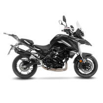 Silencieux LEOVINCE SBK LV-14 Black Edition inox - carbone - BENELLI 700 TRK 702 / 702X 2023 - 2024