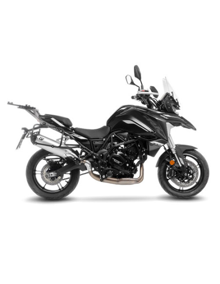 Silencieux LEOVINCE SBK LV-14 Black Edition titane - carbone - BENELLI 700 TRK 702 / 702X 2023 - 2024