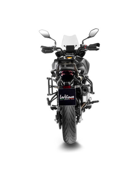 Silencieux LEOVINCE SBK LV-14 Black Edition titane - carbone - BENELLI 700 TRK 702 / 702X 2023 - 2024