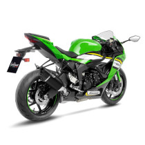 Silencieux LEOVINCE SBK LV-14R Black Edition inox - carbone - KAWASAKI 636 ZX-6R NINJA 2019 - 2020 - 636 ZX-6R NINJA 2024 - 2025 2