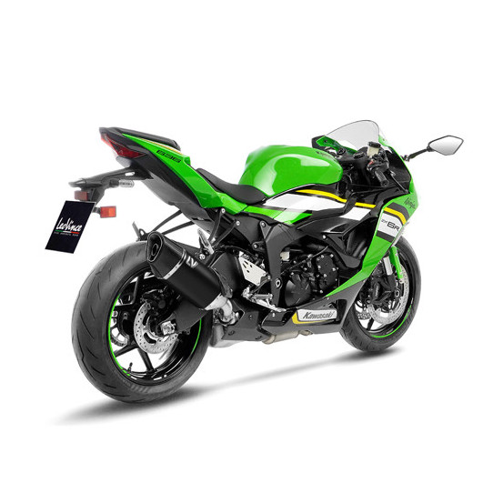 Silencieux LEOVINCE SBK LV-14R Black Edition inox - carbone - KAWASAKI 636 ZX-6R NINJA 2019 - 2020 - 636 ZX-6R NINJA 2024 - 2025