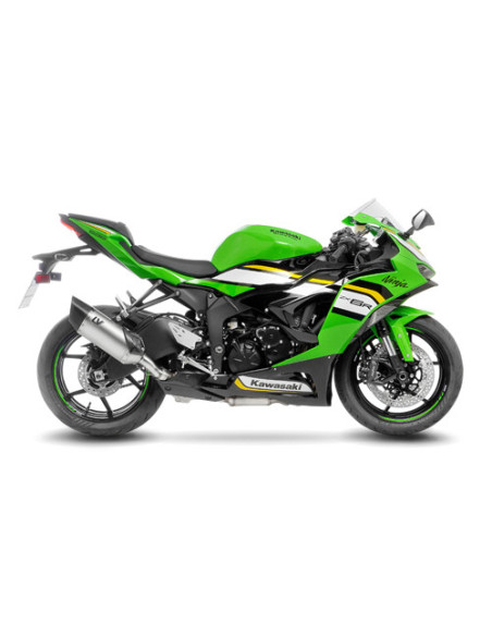 Silencieux LEOVINCE SBK LV-14R titane - carbone - KAWASAKI 636 ZX-6R NINJA 2019 - 2020 - 636 ZX-6R NINJA 2024 - 2025