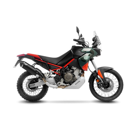 Silencieux LEOVINCE SBK LV-14 inox - carbone - APRILIA 660 TUAREG 2022 - 2025