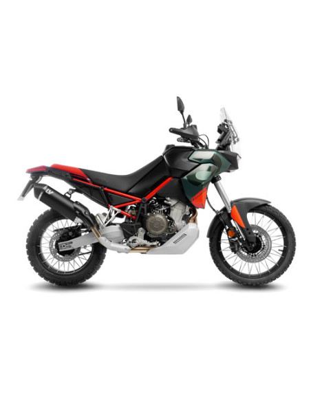 Silencieux LEOVINCE SBK LV-14 inox - carbone - APRILIA 660 TUAREG 2022 - 2025