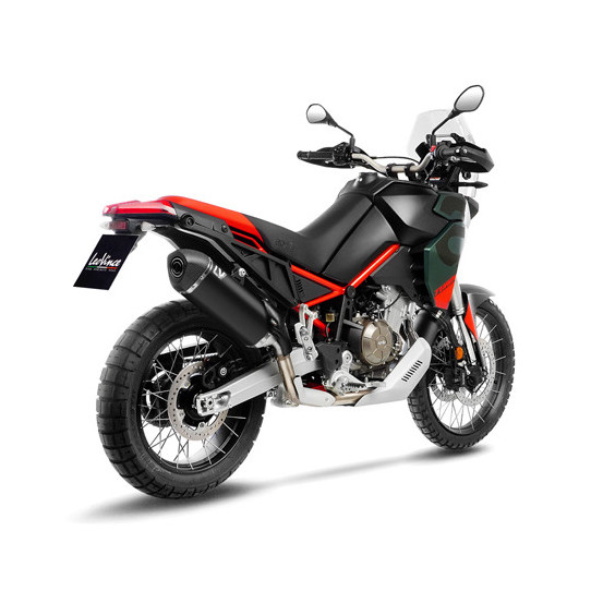 Silencieux LEOVINCE SBK LV-14 inox - carbone - APRILIA 660 TUAREG 2022 - 2025