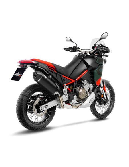 Silencieux LEOVINCE SBK LV-14 inox - carbone - APRILIA 660 TUAREG 2022 - 2025