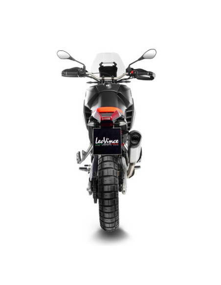 Silencieux LEOVINCE SBK LV-14 Black Edition titane - carbone - APRILIA 660 TUAREG 2022 - 2025