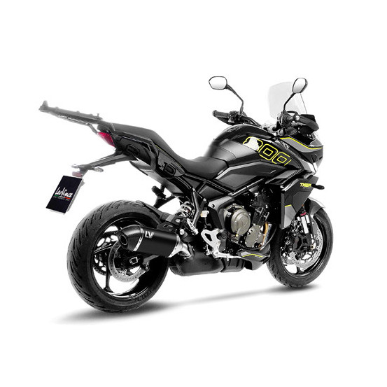 Silencieux LEOVINCE SBK LV-14 Black Edition inox - carbone - TRIUMPH 800 TIGER SPORT 2024 - 2025