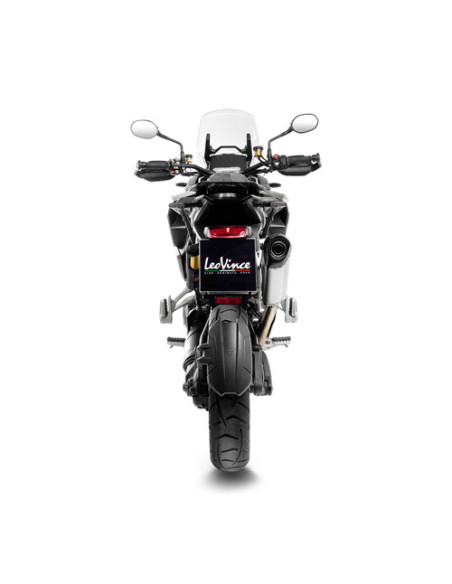 Silencieux LEOVINCE SBK LV-14 titane - carbone - TRIUMPH 1200 TIGER GT / RALLY / PRO / EXPLORER 2022 - 2025