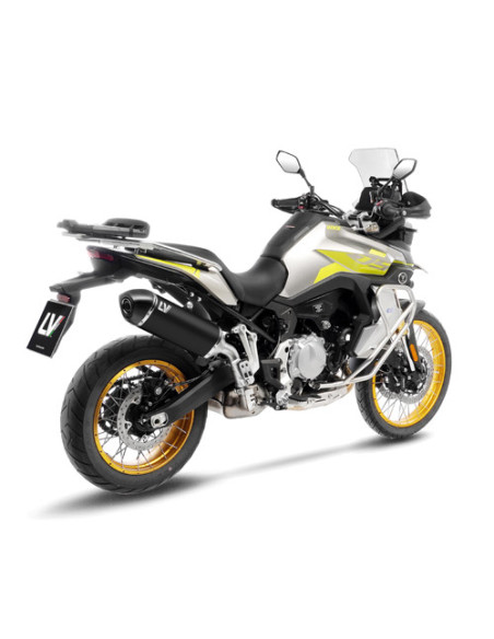 Silencieux LEOVINCE SBK LV-14 Black Edition inox - carbone - VOGE 900 VALICO DSX 2024 - 2025