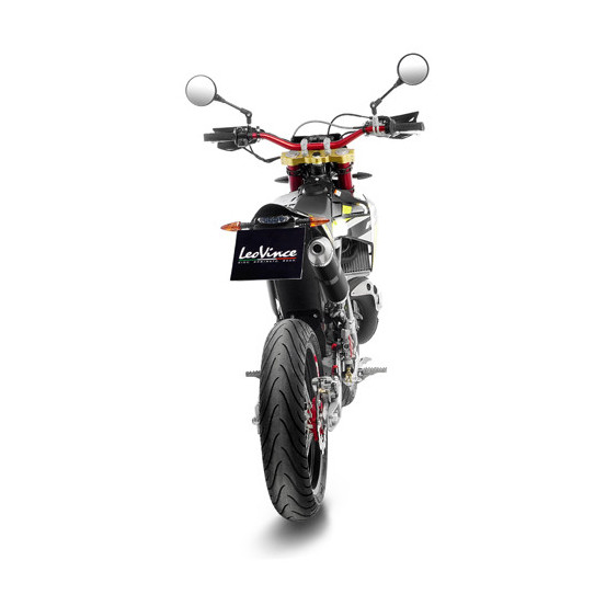Silencieux LEOVINCE X-FIGHT BLACK inox - FANTIC 50 XE 50 COMPETITION / PERFORMANCE - XM 50 COMPETITION / PERFORMANCE 2021 - 2024