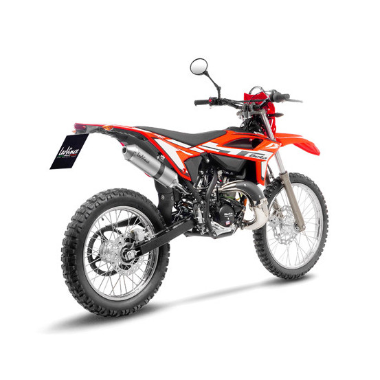 Silencieux LEOVINCE X-FIGHT inox - BETA 50 RR 50 ENDURO / SPORT / RACING / MOTARD / TRACK 2023 - 2024